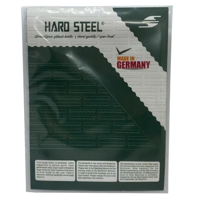 Hızar Makinesi Bıçağı Konvex (Dalgalı) / 3550*10*0.45