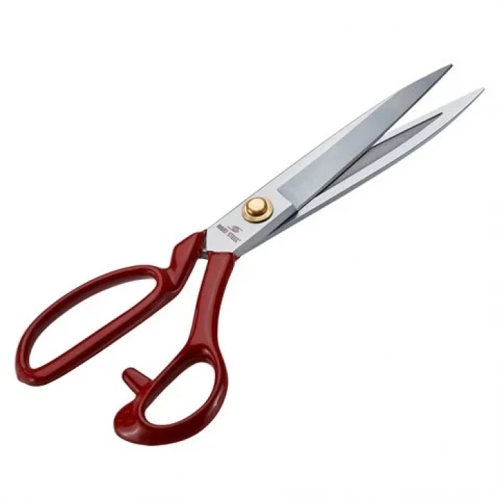 Kırmızı Saplı Paslanmaz Çelik Somunlu 8İnç Makas /  HS-1084 (8)