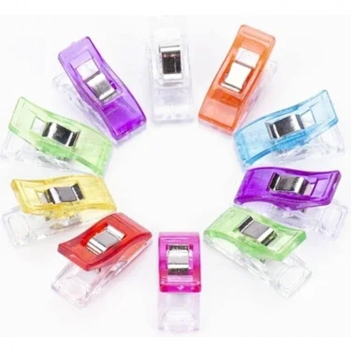 Mini Plastik Maşa (2.7X1x1.5Cm.) / 27Mm  10 ad