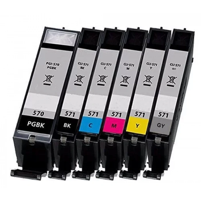 Muadil Kartuş Canon CLI571XL  Sarı