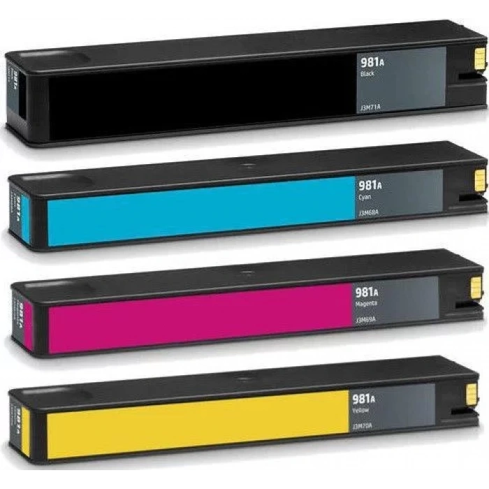 Muadil Kartuş HP 981A Pigment  Mavi