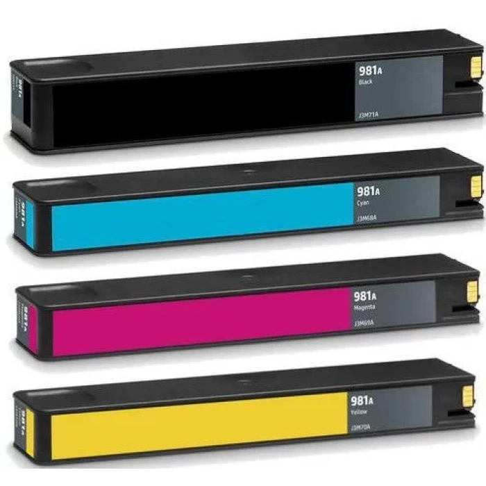 Muadil Kartuş HP 981A Pigment  Sarı