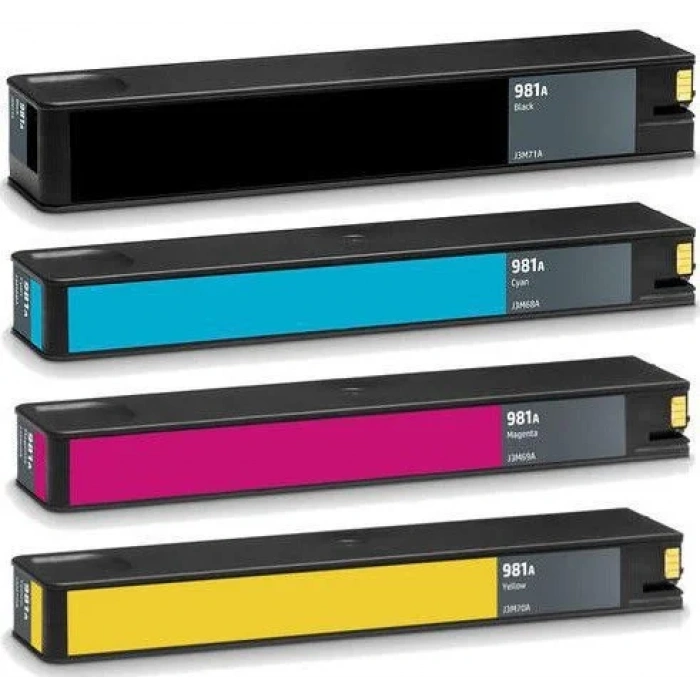 Muadil Kartuş HP 981A Pigment  Siyah