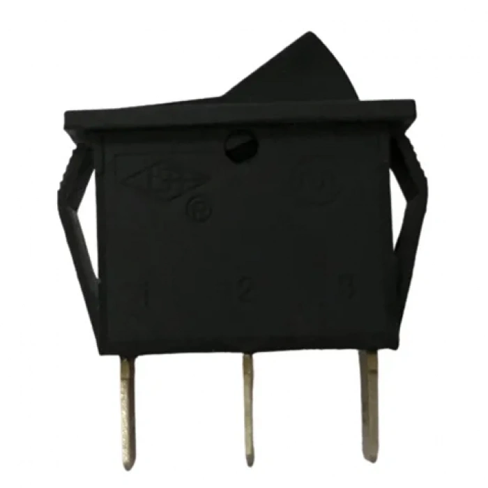 On-Off  İnce Anahtar (Siyah) / KCD1
