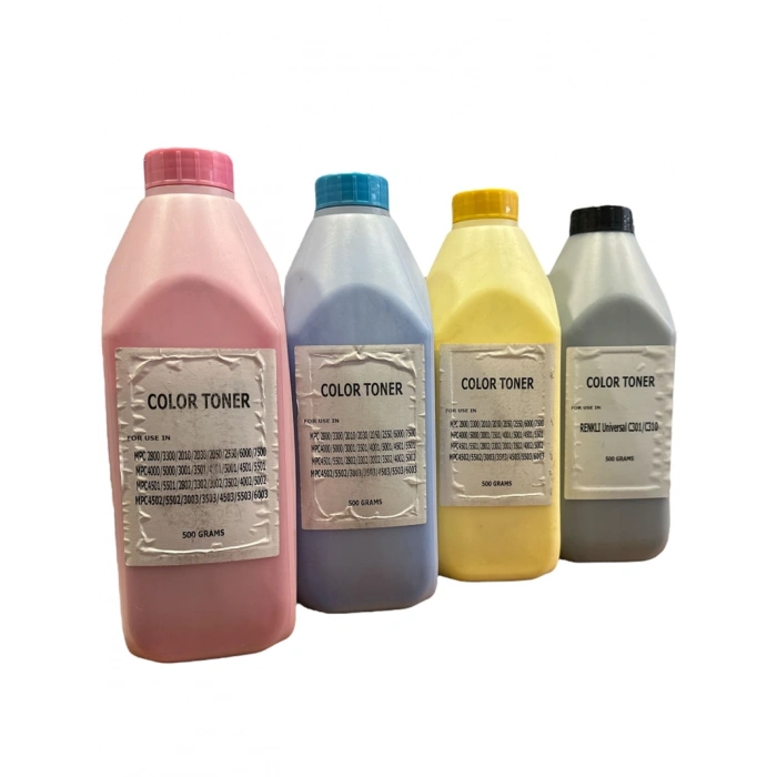 Renkli Toner Tozu RICOH Uyumlu  UNIVERSAL  MAVİ 500 GR