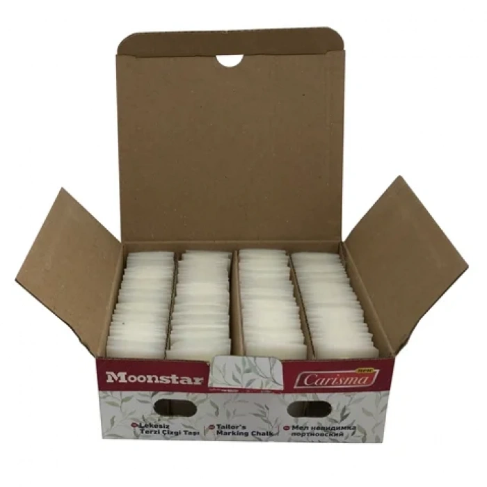 Sabun Çizgi Taşı Beyaz 100 Adet / CARISMA-02