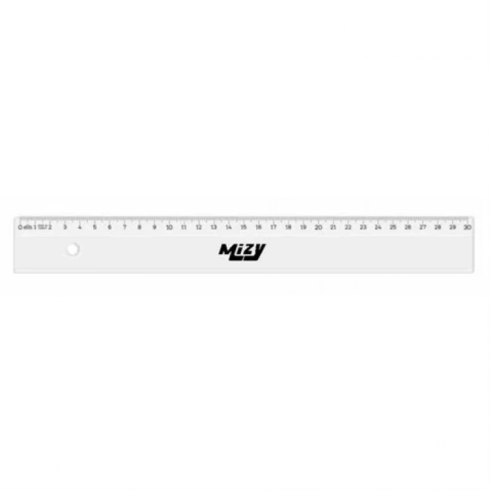 Şeffaf Plastik Cetvel 30Cm