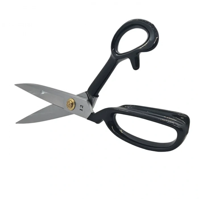 Siyah Saplı Paslanmaz Çelik 12İnç Sol El Makas / HS-12L  (12) Left Hand