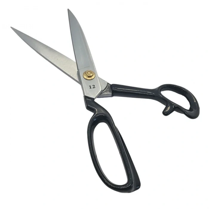 Siyah Saplı Paslanmaz Çelik 12İnç Sol El Makas / HS-12L  (12) Left Hand