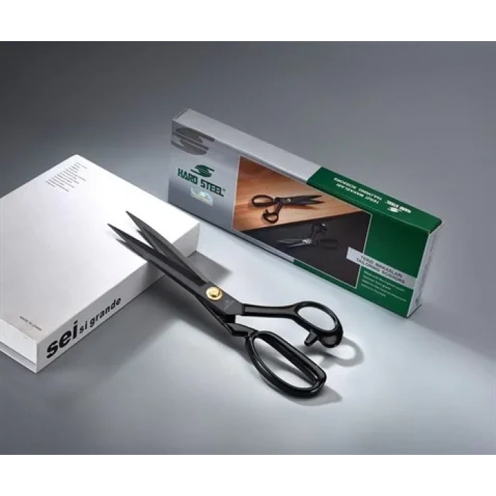 Siyah Saplı Paslanmaz Çelik Somunlu 12İnç Makas /  HS-12 (12)