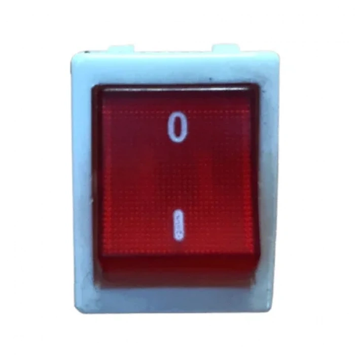 Ütü Işıklı Anahtar Beyaz Gövdeli / TY ANH GNS1