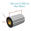 Ribbon WX-10FBK Standart Wax 100mm x 300m 1 inç Outside