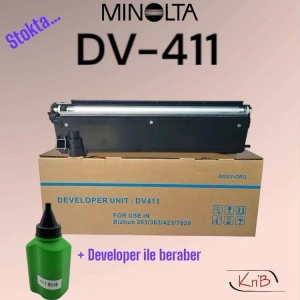 Developer Ünitesi Premium Minolta DV411,DV310,Bizhub 250,223,283 (TN217) (TN414)