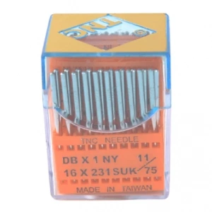 Düz Makine İnce Dip Dikiş İğnesi / DBX1 SUK 11/75 100ADET