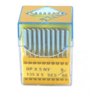 Düz Makine Kalın Dip Yanmaz Dikiş İğnesi / DPX5 SES PVD 9/65 100ADET