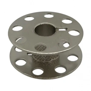 Düz Makine Metal Beyaz Tırnaklı-İçi Tırtıklı Masura / 270010QWS(3S)