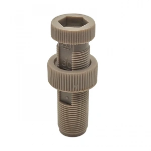 Düz Makine Plastik Ayak Baskı Vida Ve Somunu / S31012-001+S31013-001