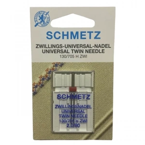 Ev Tipi Aile Dikiş Makinesi Çiftli Dikiş İğnesi / 130/705 H ZWI 2.0/80