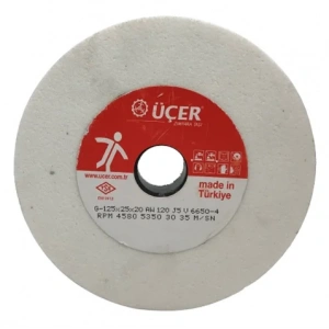 Hızar Makinesi İçi Çukur Bileme(Zımpara) Taşı 125X25X20-70X14