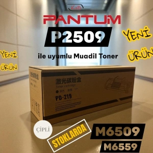 Muadil Toner Pantum Uyumlu PD219L (1.600 Sayfa)