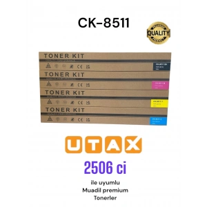 Muadil Toner Utax Uyumlu (Premium) CK8511,2506ci,2507ci  (20.000 Sayfa)  Siyah