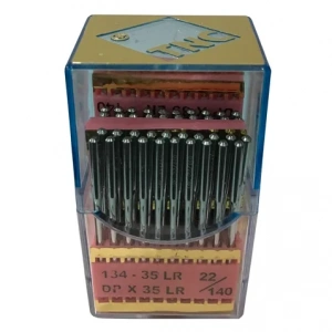 Saya Baltalı Yanmaz Dikiş İğnesi /134-35LR(DPX35) PVD 22/140 100ADET