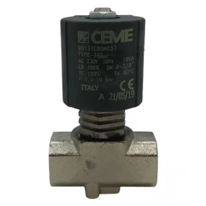 Ütü Solenoid Valf 3/8 (2 Yollu-Konik) / 9013