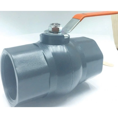 2” PVC Küresel Vana Demir Kol