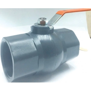 2” PVC Küresel Vana Demir Kol