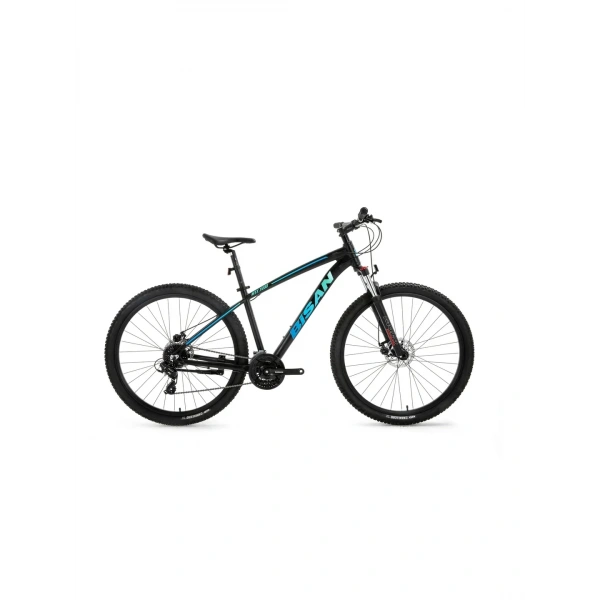 Bisan MTX 7200 29 Jant 24 Vites MD Mat Siyah Mavi Dağ Bisikleti 48 Kadro