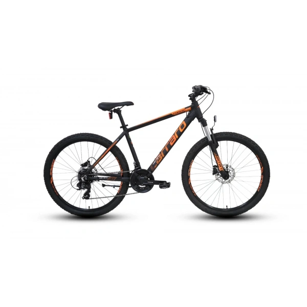 Carraro Force 420 HD Disk Fren 21 Vites 24 Jant Dağ Bisikleti Siyah Turuncu