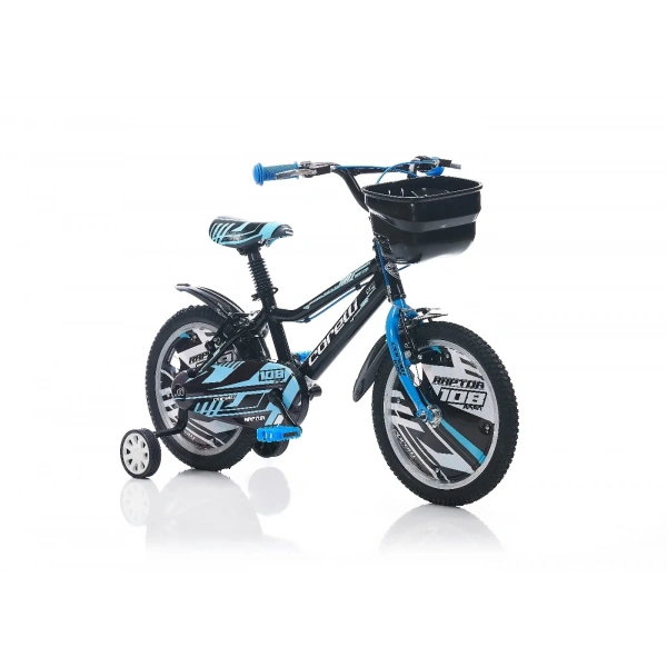 Corelli Raptor 20 Jant Çocuk Bisikleti Alüminyum Kadro Siyah Mavi