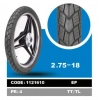 Yasa 2.75-18 Motosiklet Dış Lastiği Yeni Desen (MB79) Tubeless 4PR