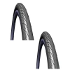 Rubena 24 Jant 24x1.90 3mm Zırhlı Reflektörlü Bisiklet Dış Lastiği Siyah V66 X 2 Adet