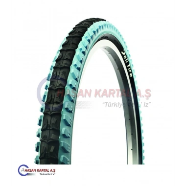 Deli 12-1.75/1.95 Engelli Araç Dış Lastiği Gri