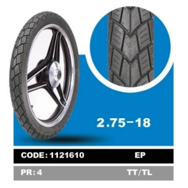 Yasa 2.75-18 Motosiklet Dış Lastiği Yeni Desen (MB79) Tubeless 4PR