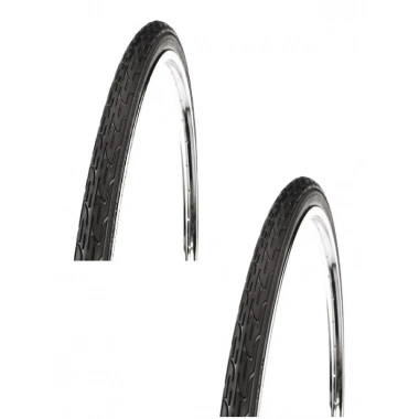 Deli 28x1.1/2 S-604 Reflektörlü Siyah Bisiklet Dış Lastiği