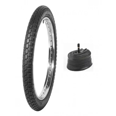 Diamond 18 Jant 2.75-18 Motosiklet Dış Lastiği Jumbo R (Arka) 6PR + KRT Marka İç Lastik Seti