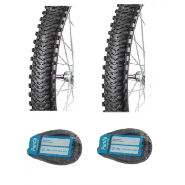 Diamond 26 Jant 26x1.95 Bisiklet Dış Lastiği B1435 X 2 Adet + Panda İç Lastik Seti