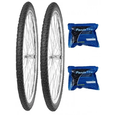 Diamond 29 Jant 29x2.10 Bisiklet Dış Lastiği Timsah X 2 Adet + Plus Panda İç Lastik Seti