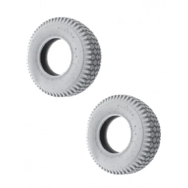 DURO 4.10/3.50-4 Engelli Araç Dış Lastiği TT 4PR HF201 GRİ X 2 Adet