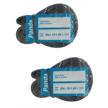 Panda 20 Jant 20x1.75 - 20x2.125 Bisiklet İç Lastiği AV 40 mm Motor Sibop X 2 Adet