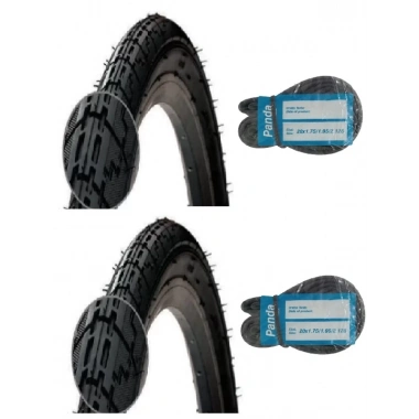 RFL 20 Jant 20x1.75 (47-406) Bisiklet Dış Lastiği D2059 X 2 Adet + Panda İç Lastik Seti