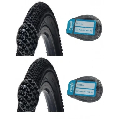 RFL 26 Jant 26x2.10 (50-559) Bisiklet Dış Lastiği D2698 X 2 Adet + Panda İç Lastik Seti