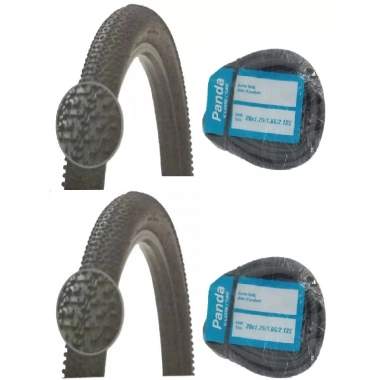 RFL 26 Jant 26x2.125 (56-559) Bisiklet Dış Lastiği D2655 X 2 Adet + Panda İç Lastik Seti