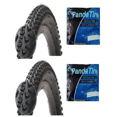 RFL 27 Jant 27,5x2.10 (54-584) Bisiklet Dış Lastiği D27568 X 2 Adet + Plus Panda İç Lastik Seti