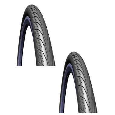 Rubena 24 Jant 24x1.90 3mm Zırhlı Reflektörlü Bisiklet Dış Lastiği Siyah V66 X 2 Adet