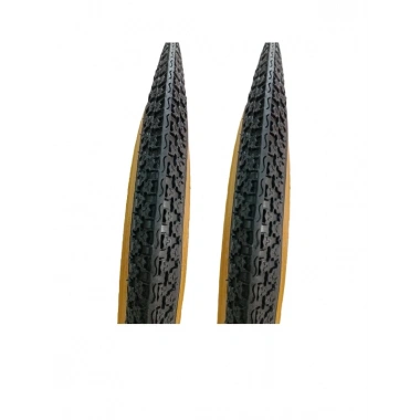 Vancom 22 Jant 22x2.125 (57-457) Engelli Araç Dış Lastiği Amber Yanak VC-2009 X 2 Adet