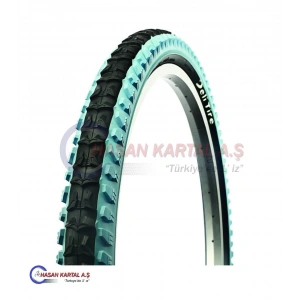 Deli 12-1.75/1.95 Engelli Araç Dış Lastiği Gri