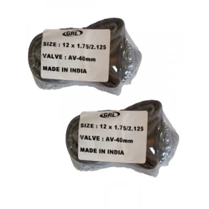 12x1.75 (12x2.125) (47/62-203) AV 40 mm Bisiklet İç Lastiği X 2 Adet